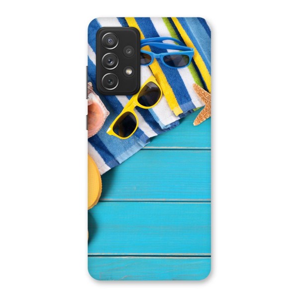 Beach Ready Back Case for Galaxy A72