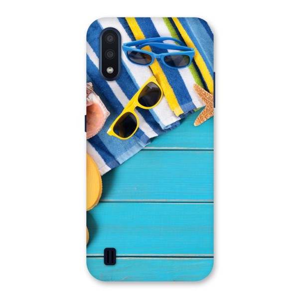 Beach Ready Back Case for Galaxy M01