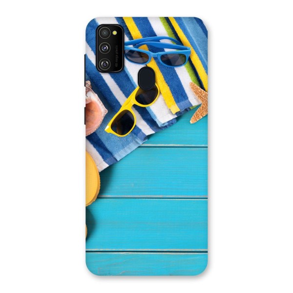 Beach Ready Back Case for Galaxy M21