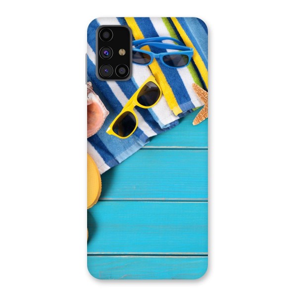 Beach Ready Back Case for Galaxy M31s