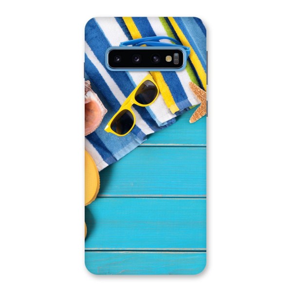 Beach Ready Back Case for Galaxy S10