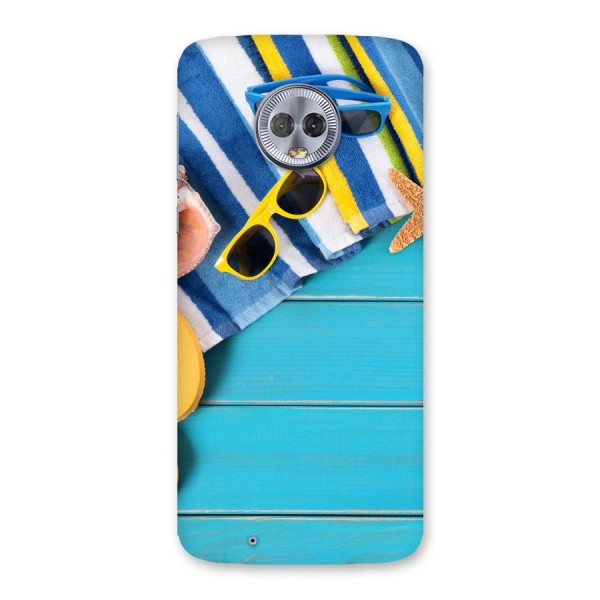 Beach Ready Back Case for Moto G6