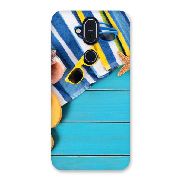 Beach Ready Back Case for Nokia 8.1