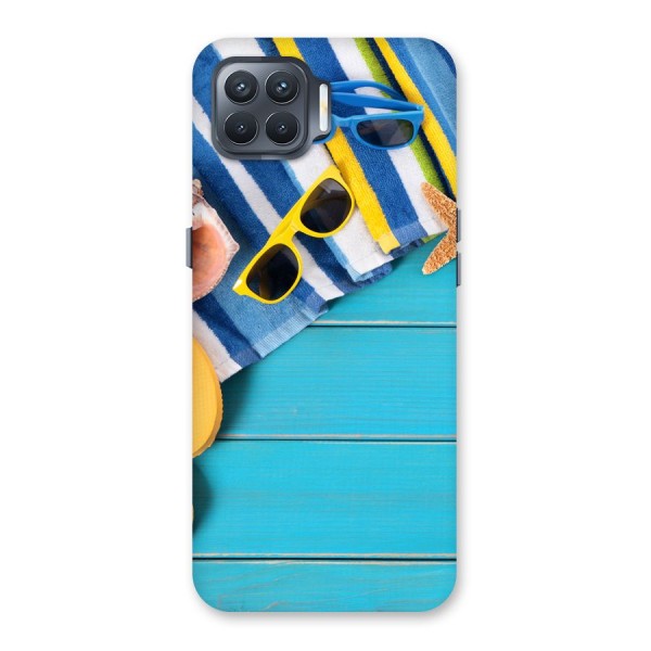 Beach Ready Back Case for Oppo F17 Pro