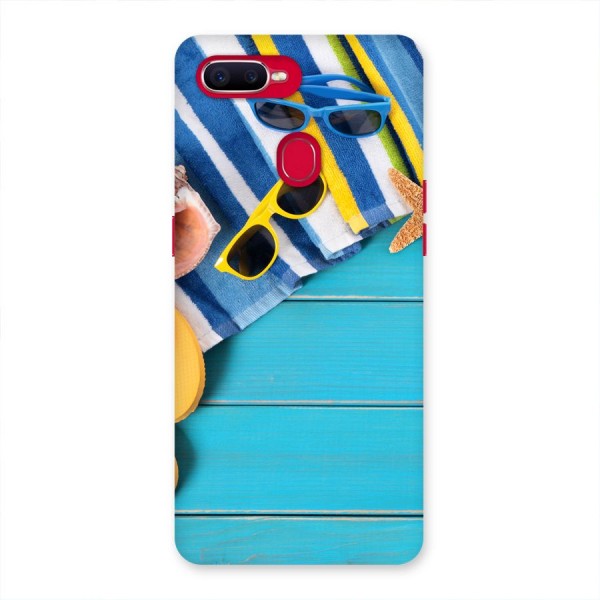 Beach Ready Back Case for Oppo F9 Pro