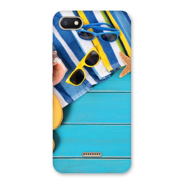 Beach Ready Back Case for Redmi 6A