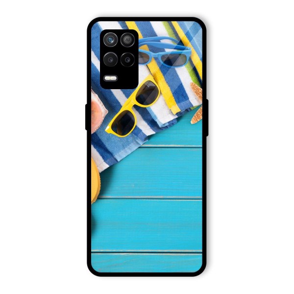 Beach Ready Glass Back Case for Realme 9 5G