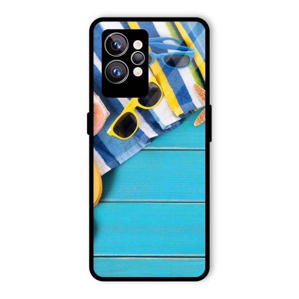 Beach Ready Glass Back Case for Realme GT2 Pro