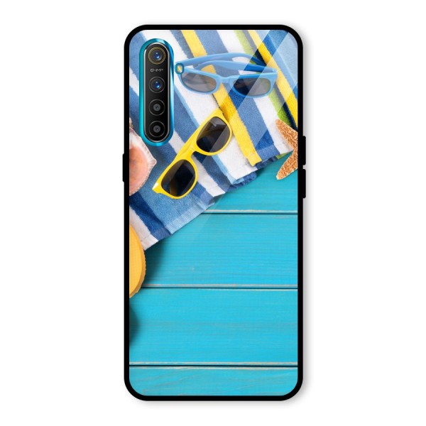 Beach Ready Glass Back Case for Realme XT