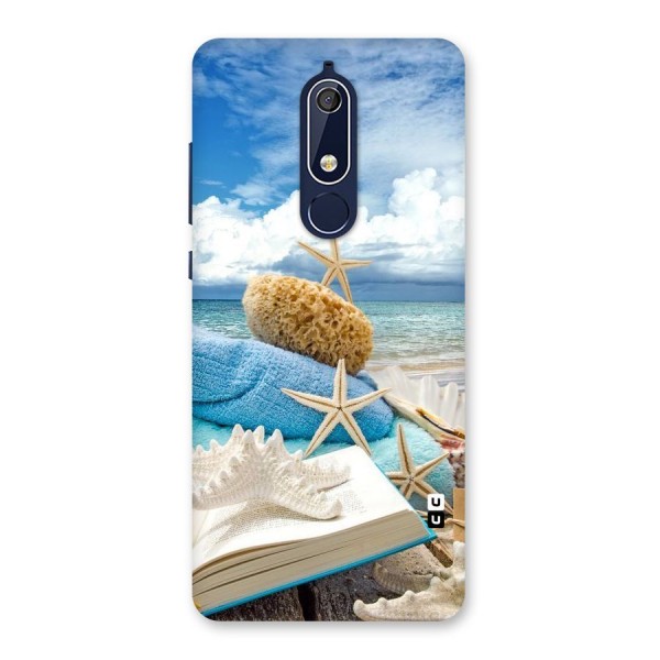 Beach Sky Back Case for Nokia 5.1