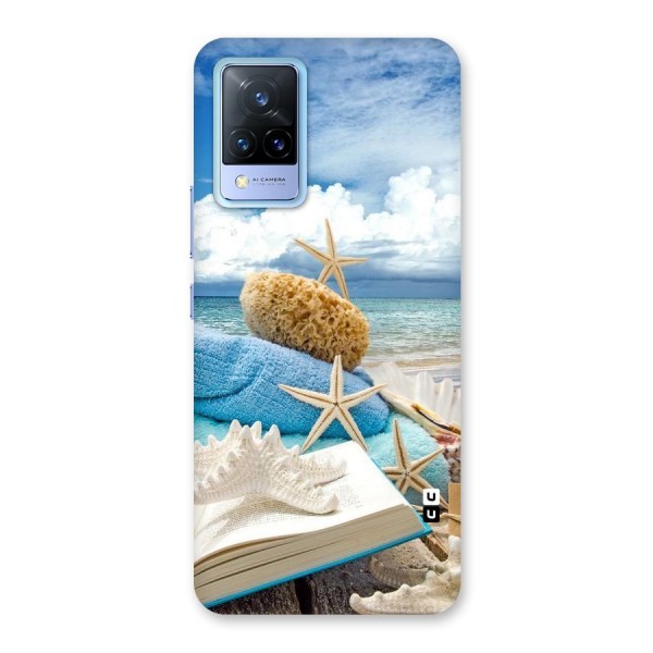 Beach Sky Back Case for Vivo V21 5G