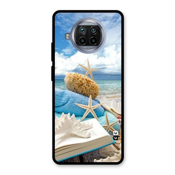 Beach Sky Glass Back Case for Mi 10i