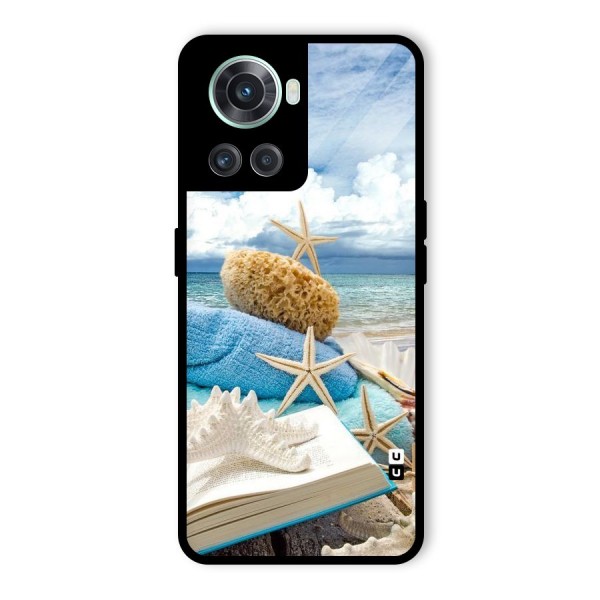 Beach Sky Glass Back Case for OnePlus 10R