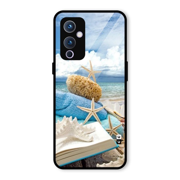 Beach Sky Glass Back Case for OnePlus 9