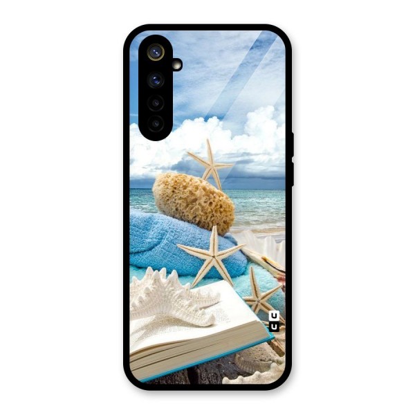 Beach Sky Glass Back Case for Realme 6