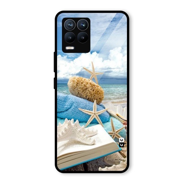 Beach Sky Glass Back Case for Realme 8 Pro