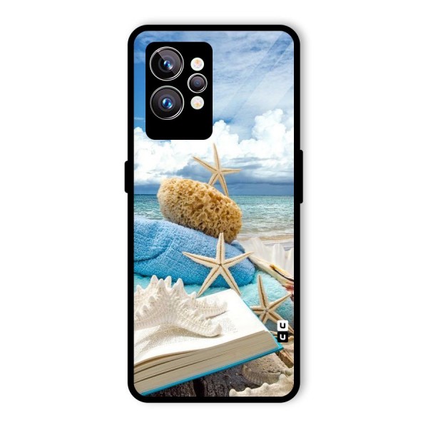 Beach Sky Glass Back Case for Realme GT2 Pro