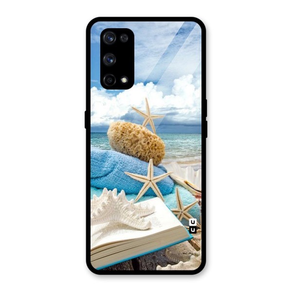 Beach Sky Glass Back Case for Realme X7 Pro