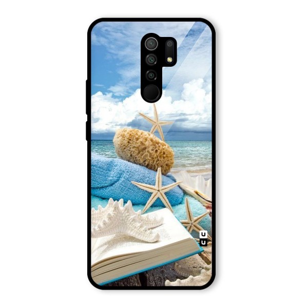 Beach Sky Glass Back Case for Redmi 9 Prime