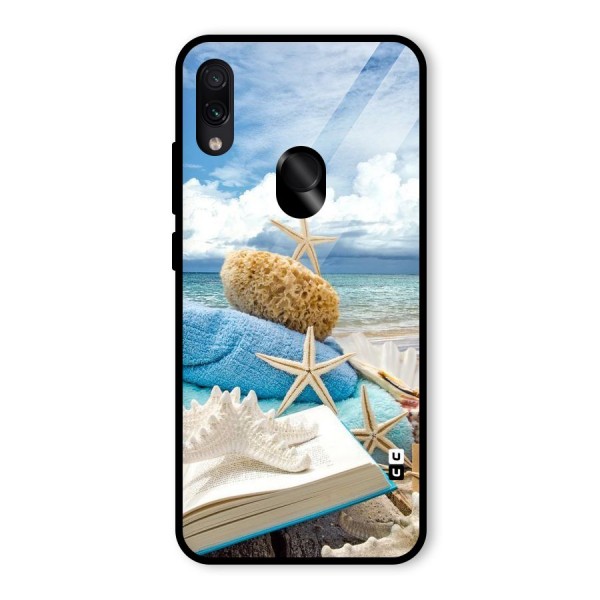 Beach Sky Glass Back Case for Redmi Note 7S