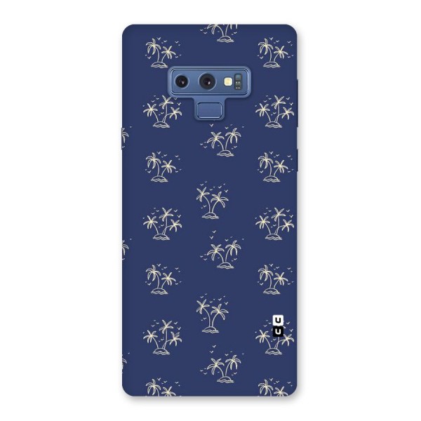 Beach Trees Back Case for Galaxy Note 9