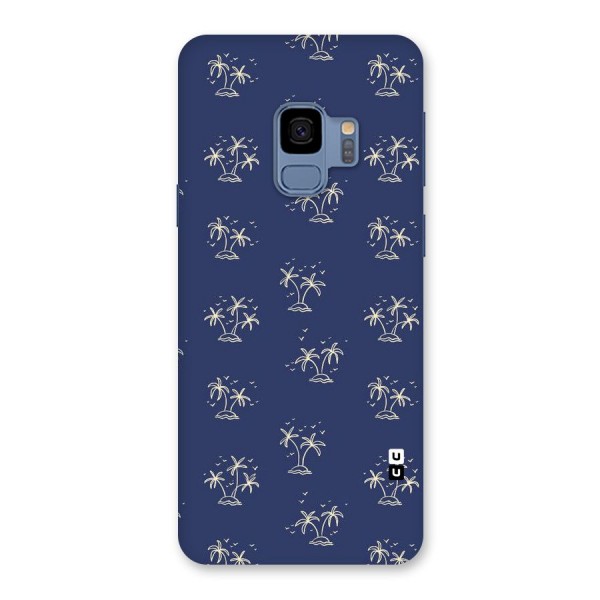 Beach Trees Back Case for Galaxy S9