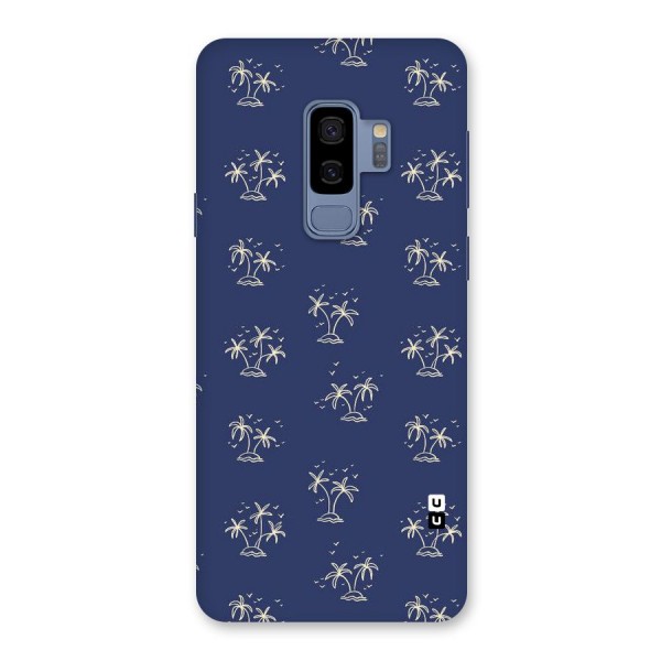 Beach Trees Back Case for Galaxy S9 Plus