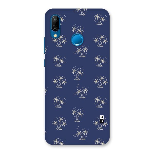 Beach Trees Back Case for Huawei P20 Lite