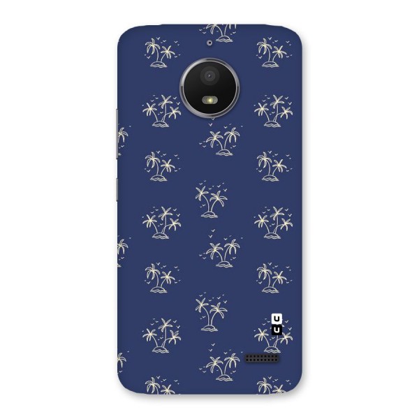 Beach Trees Back Case for Moto E4