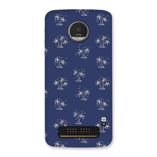 Beach Trees Back Case for Moto Z Play