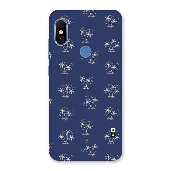 Beach Trees Back Case for Redmi Note 6 Pro