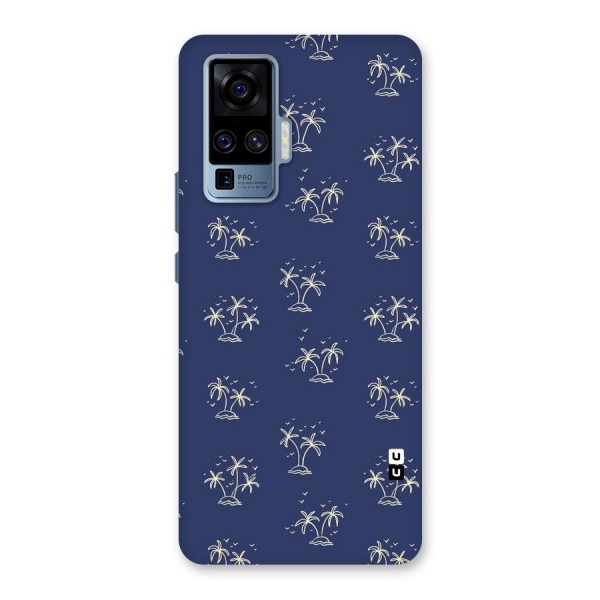 Beach Trees Back Case for Vivo X50 Pro