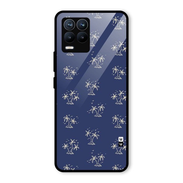 Beach Trees Glass Back Case for Realme 8 Pro