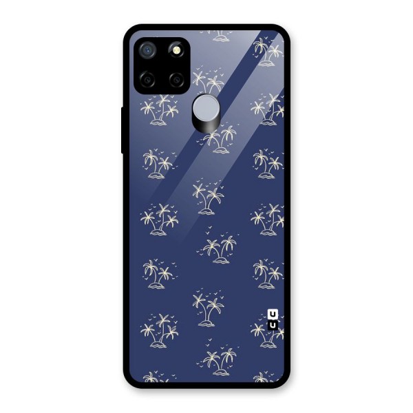 Beach Trees Glass Back Case for Realme C15