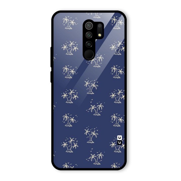 Beach Trees Glass Back Case for Redmi 9 Prime