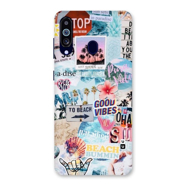 Beaching Life Back Case for Galaxy A60