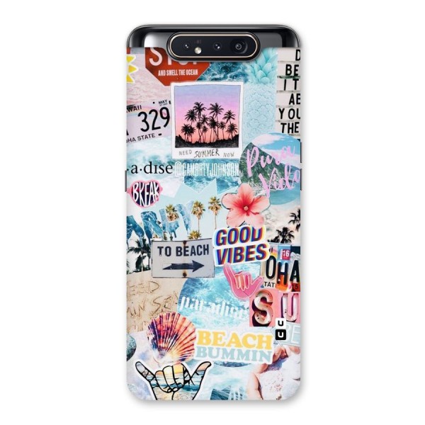 Beaching Life Back Case for Galaxy A80