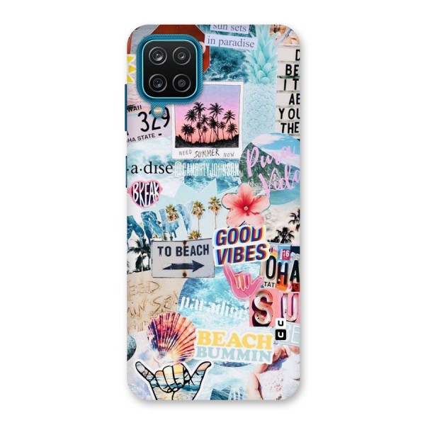 Beaching Life Back Case for Galaxy F12