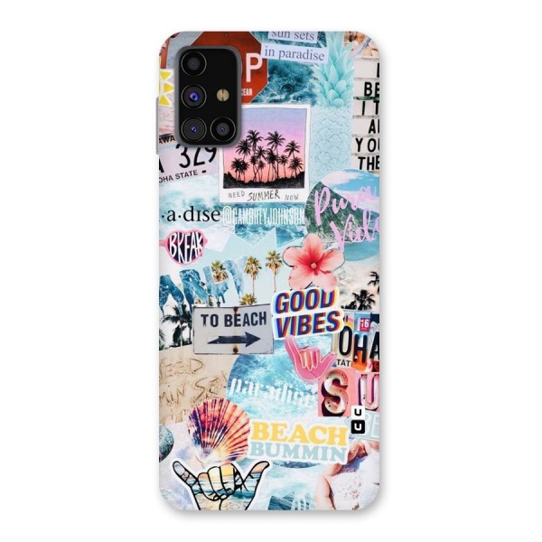 Beaching Life Back Case for Galaxy M31s