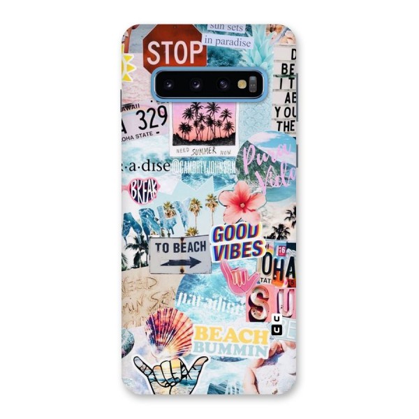 Beaching Life Back Case for Galaxy S10