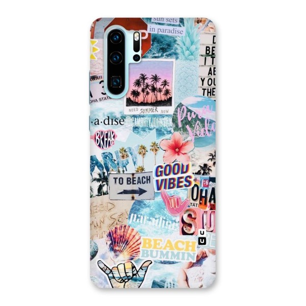 Beaching Life Back Case for Huawei P30 Pro