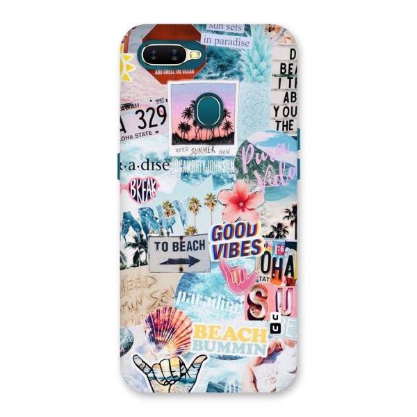 Beaching Life Back Case for Oppo A12