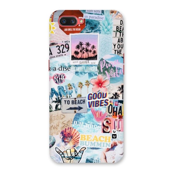 Beaching Life Back Case for Oppo A3s