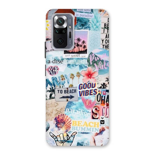 Beaching Life Back Case for Redmi Note 10 Pro