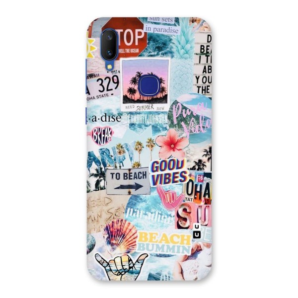 Beaching Life Back Case for Vivo V11