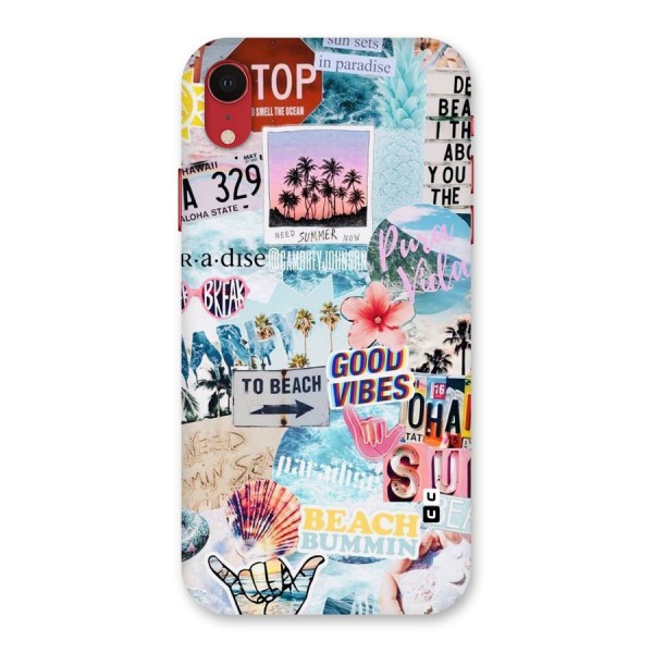 Beaching Life Back Case for iPhone XR