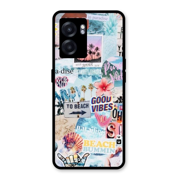 Beaching Life Glass Back Case for Oppo K10 (5G)