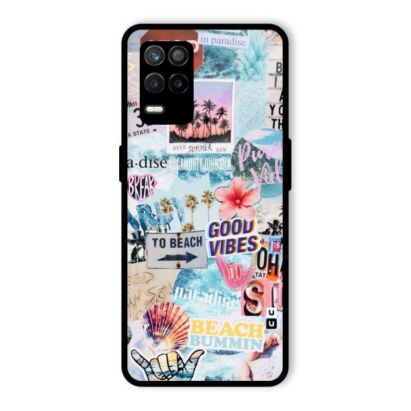 Beaching Life Glass Back Case for Realme 9 5G