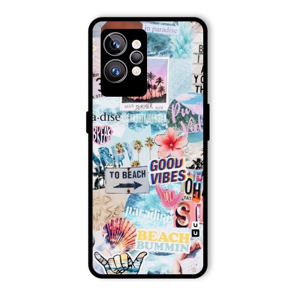 Beaching Life Glass Back Case for Realme GT2 Pro