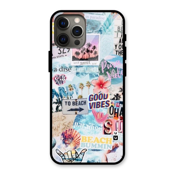 Beaching Life Glass Back Case for iPhone 12 Pro Max